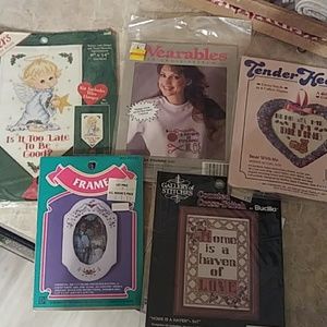 Cross stitch kits. New